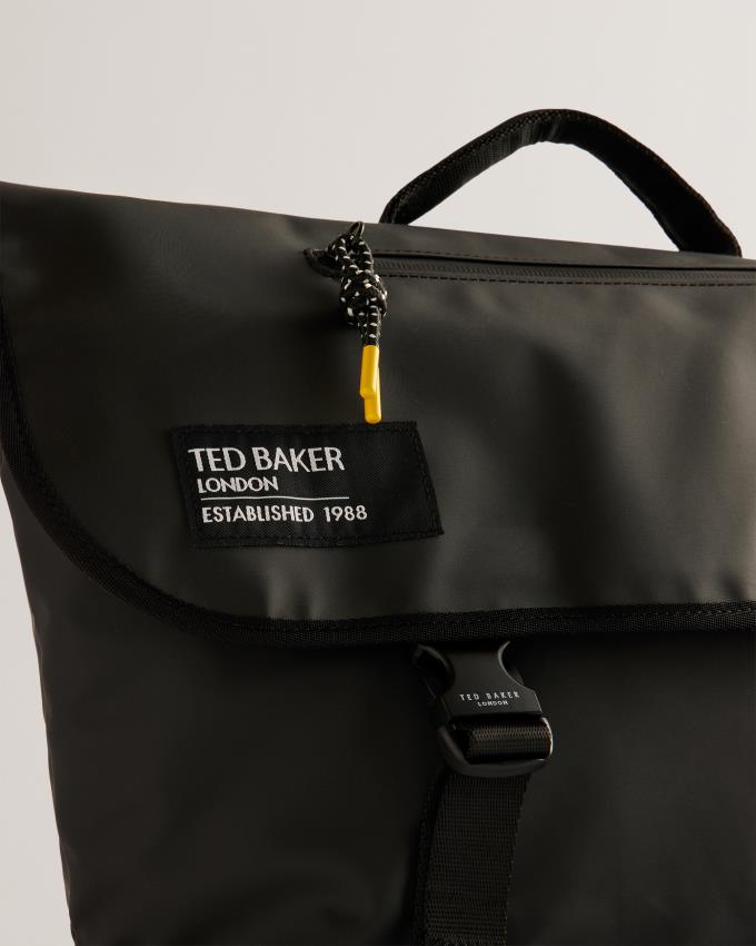 Cartable Ted Baker Rubberised Noir Homme | FWN-29473211